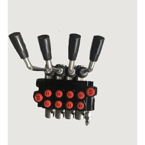 4 Spool hydraulic directional control valve 11gpm, double-acting cylinder spool engineering machinery accessories hqd