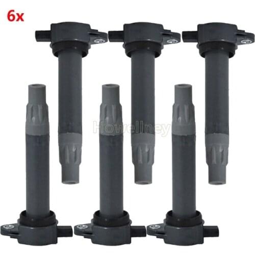 6 pcs Ignition Coil System 4606869AA 4606869AB For 6 cylinder Chrysler 300C LX Chrysler Sebring Dodge Avenger Nitro