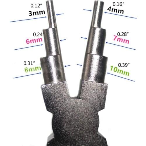 6 in 1 Wire Wrapper Looping Forming Plier 6Step Multi Size Barrels Jewelry Plier