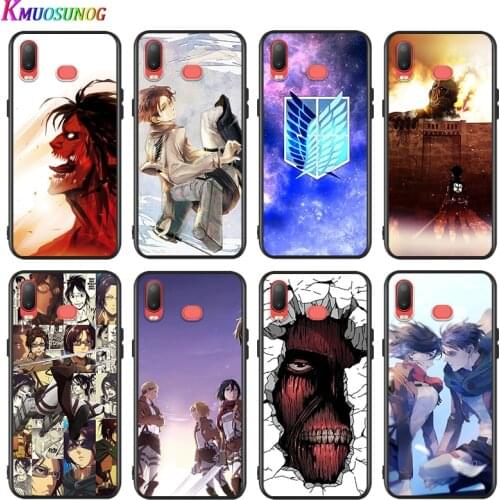 Attack on Titan For Samsung Galaxy A9 A8 Star A8S A7 A6 A6S A5 A3 Plus 2018 2017 2016 A750 Soft Phone Case