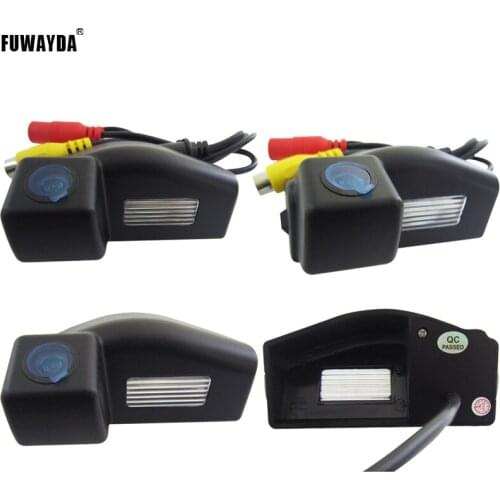 FUWAYDA Free shiping CCD HD night vision car rear view camera rear view side view reversing backup rearview for Mazda 2/ Mazda 3