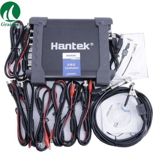Hantek 1008C Transmit signals through USB 2.0 interface plug and play and no need extra power supply