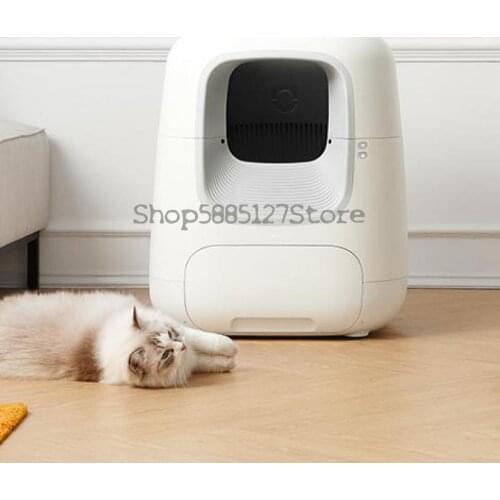 Cat tower smart cat toilet automatic litter box deodorizing electric feces fully enclosed