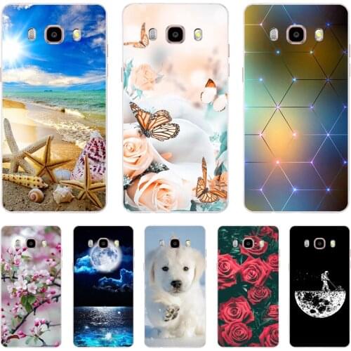 Soft TPU silicon Case FOR Samsung Galaxy J5 2016 Case J510 J510F Cover FOR Samsung J5 2016 Case shell
