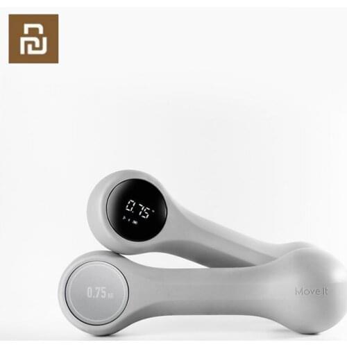 NEW Youpin Move It Beat 2x 0.5/0.75KG/1.0kg Portable Mini USB Rechargeable Smart Sports Dumbbell Fitness Equipment H20