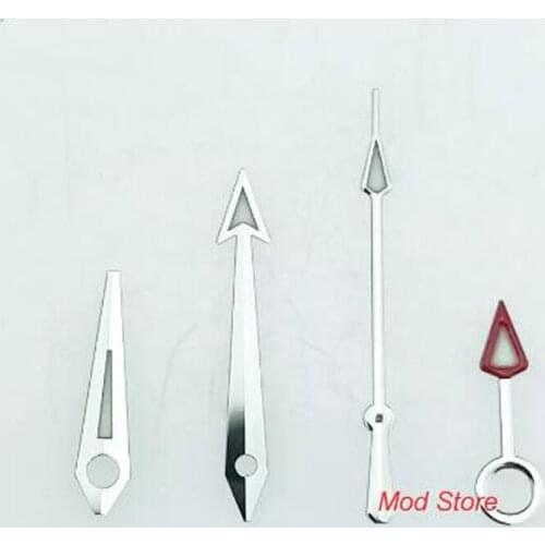 NEW Silver Watch Hands Four Make Fashion For DG3804 Pearl DG5833 GMT Blue Finish Luminous Silver Aqua Terra Style Watch