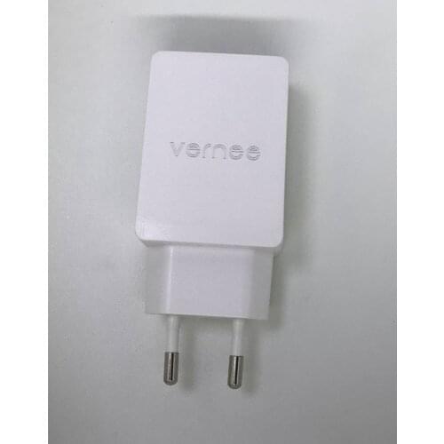 New Original Vernee Thor USB Adapter Travel Charger EU Plug Switching Power Supply+Usb Cable Data Line