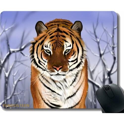 Mouse Pad Personalized,Tiger Predator Big Cat 180278 Mouse Pads