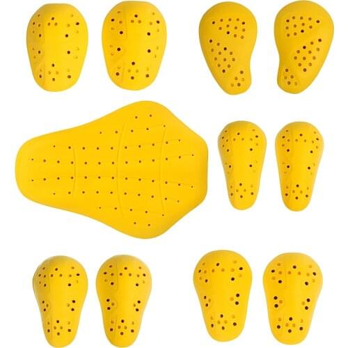 CE Level Motorcycle Apparels Plug-in Protective Gears Elbow and Knee Pads Shoulder Protectors and Back Protector