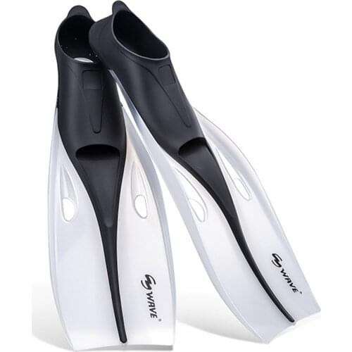Professional Swimming Fins Adult Portable Scuba Diving Long Submersible Silicone Snorkeling Water Sports Equipment Dive Flippers