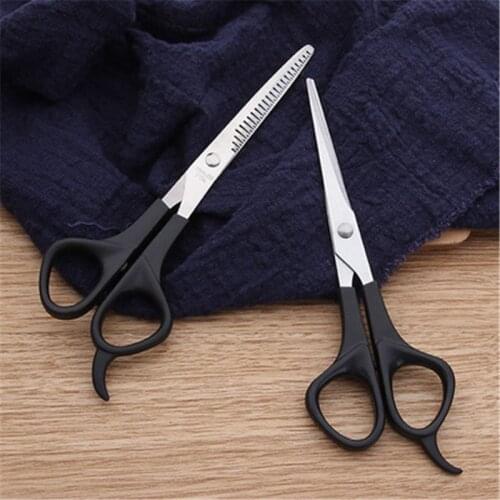 2 Pcs/lot Professional Bangs Hair Cutting Tool Scissors Hairstyle Typing Trim Styling