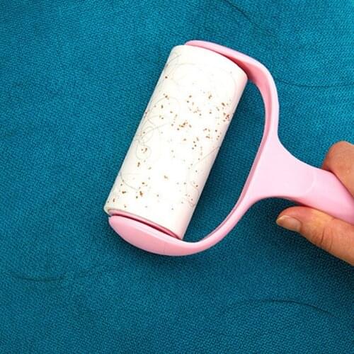 Lint Roller 1 Refill Pack 60 Sheets Super Sticky Pet Hair Remover Kit Adhesive Lint Roll Brush for Clothes Carpet Dust Dogs Cats