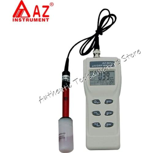 New AZ8651 Handheld PH Meters PH Tester Digital ORP Meter Range PH: 0.00 ~ 14.00