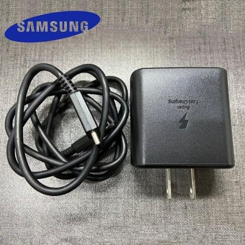 Samsung 45W charger US Plug Super Fast charge Type C cable For Samsung GALAXY Note 10 Plus 5G 20 10+ A91 S20 Note10+ S20 Ultra