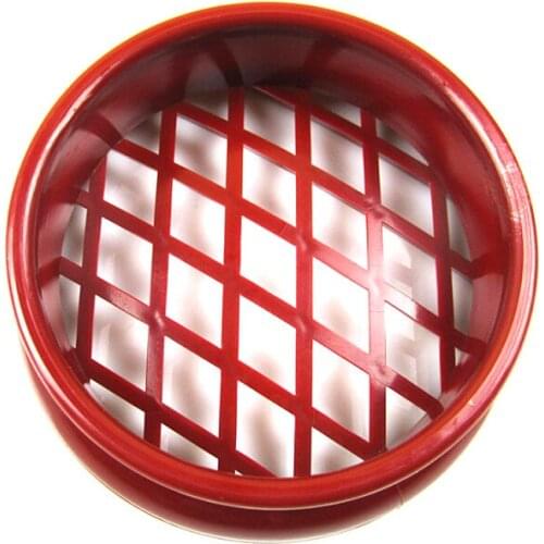 1PC Lattice Press Pineapple Bun Mold Round Pattern Cookies Press Mould Plastic Pastry Bread Cake Mold Baking Tools OK 0426