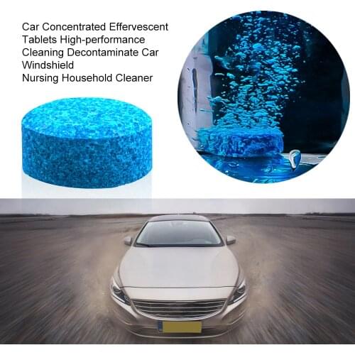 10PCS/Pack=4L Clean Wiper Water Car Solid Fine Seminoma Wiper Auto Window Cleaning Car Windshield Glass Cleaner Car Accessories