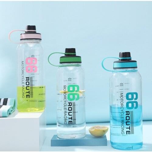1500ml Large Capacity Sports Outdoor Water Bottle BPA Free Travel Portable Plastic Drink Bottle Water Cup