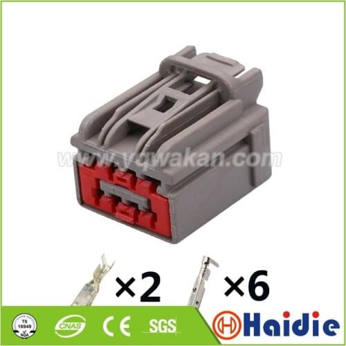 Free shipping 2sets 8pin auto electric plug wire harness unsealed connector 7283-6448-40