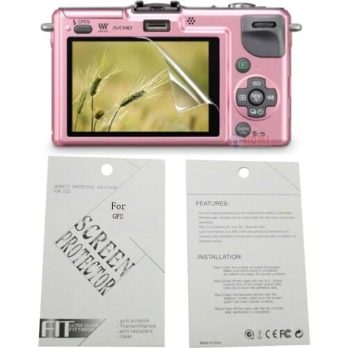 2pieces New Soft Camera screen protection film For Panasonic G6 G7 GF2 GF7 GF8 GF10 GX1 GX8 GX9 GX80 GX85 SZ8