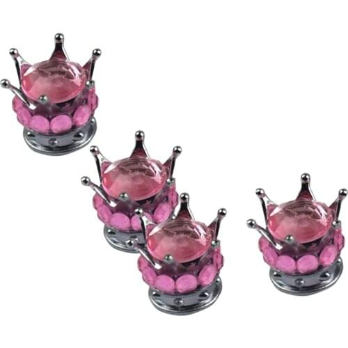 4 Piece Pure Handmade Bling Rhinestones Valve Stem Caps-4 Pack Valve Cap