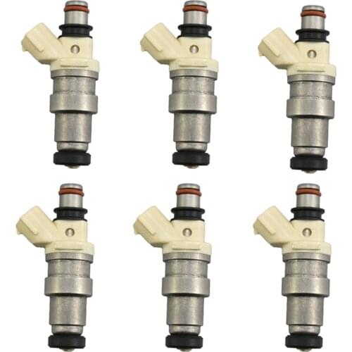 6PC/LOT fuel injector 23250-70110 23209-70110 for TOYOTA JP MARK2 92-2000 CHASER 92-2001 CRESTA 92-2001 1GFE