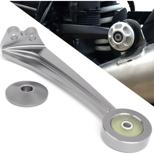 Motorcycle Accessories Titanium Aluminum Exhaust Muffler Pipe Bracket Mount Holder Muffler Hanger For BMW R Nine T 2014-2019