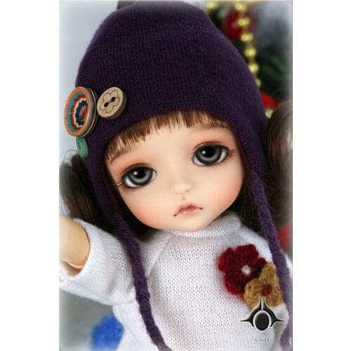 Flash sale!free shipping!free makeup&eyes!top quality bjd 1/8 baby doll lati Special ver. Lea Sp.body tanned skin yosd hot toy