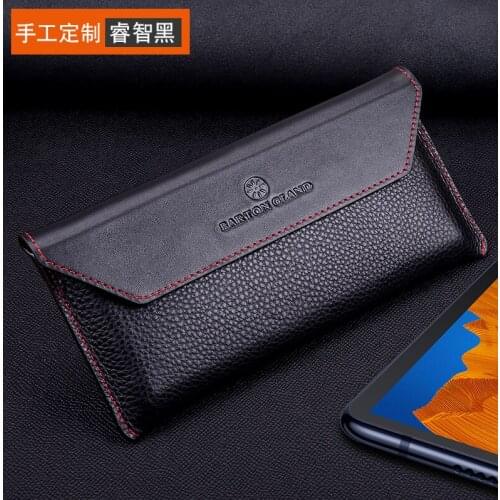 Luxury For Huawei Mate XS Case Wallet Magnetic For Huawei Mate X Matexs Leather Cover Magnetic Brown Black Protective Case
