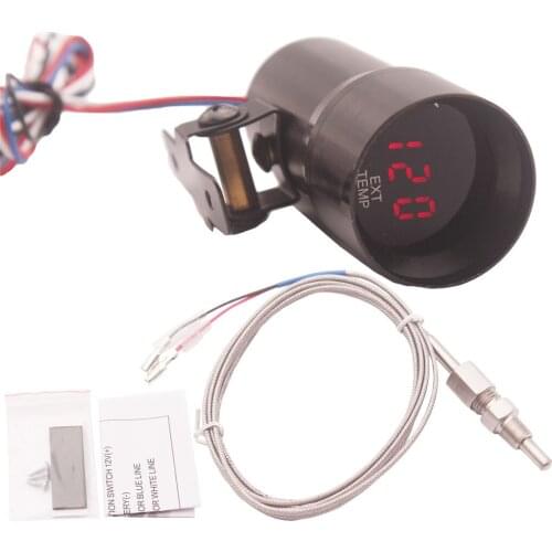 MagiDeal 1.5' 37mm Digital LED Car Truck Exhaust Gas Temperature EGT Gauge