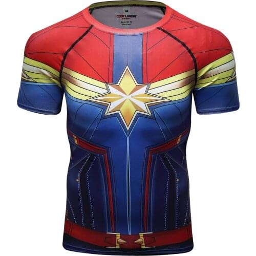 Digital Sublimation Printed Tops Outdoor Sport Rash Guards Casual Male Running Tshirt For Men