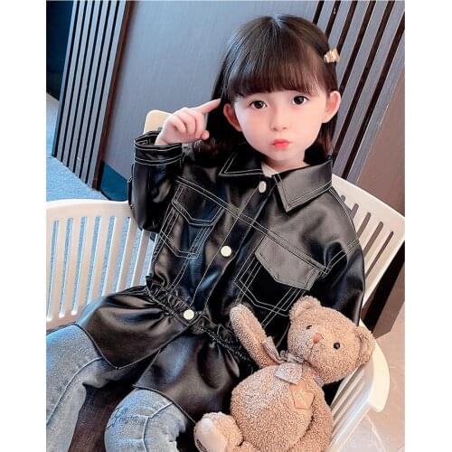 Heyuhao Leather Jackets For Girls