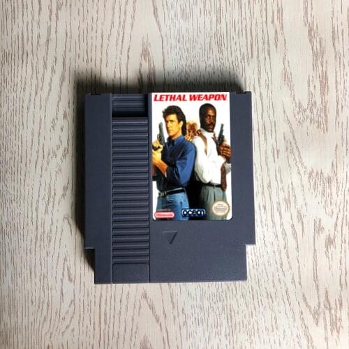 Lethal Weapon - 72 pins 8bit game cartridge