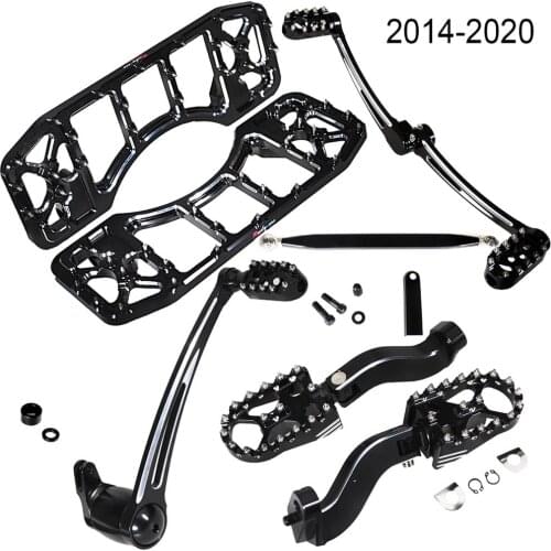 Cross Country Floorboards Shift Lever Linkage Kits Fit For Harley Touring Street Glide Road 2014-2020