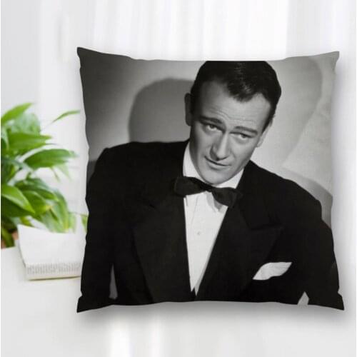 New Custom Pillow Slips John Wayne Pillow Covers Bedding Comfortable Cushion/Good For Sofa/Home/Car High Quality Pillow Cases