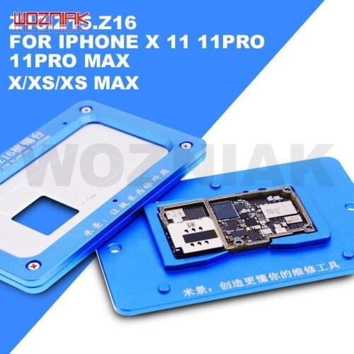 Original Z13 Z15 Z16 Metal Positioning Fixture for IPHONE X XS XSMAX 11 PRO MAX Middle Mainboard Positioning Maintenance Clamp