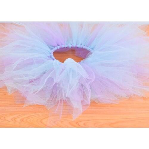 Girls Fluffy Tutu Skirt Baby Birthday Party Skirts Kids School Performance Dance Costume Girls Clothes Pettiskirt Newborn-12Y