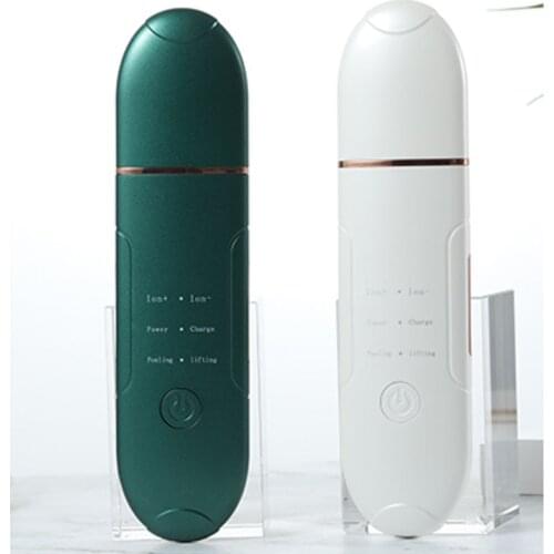 Ultrasonic Skin Scrubber Peeling Shovel Cleaner Facial Skin Care SPA Scraper Exfoliating Black Spots Facial MassagerFace-lifting