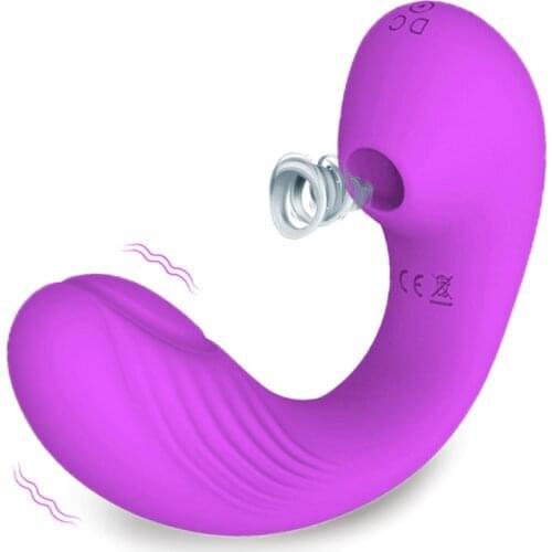 10 Frequency Vibrator Sucking Sex Toy Female Masturbator G-Spot Orgasm Stimulation Clitoral Sucker Silicone Dildo Adult Products