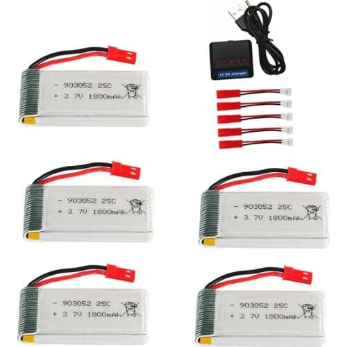 3.7v 1800mAh lipo Battery and 3.7v charger set for HQ859B HQ898B H11D H11C T64 T04 T05 F28 F29 T56 T57 3.7v rechargeable battery