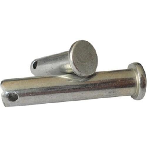 5pcs M16 GB882 carbon steel flat head with hole positioning pin 40mm~100mm length