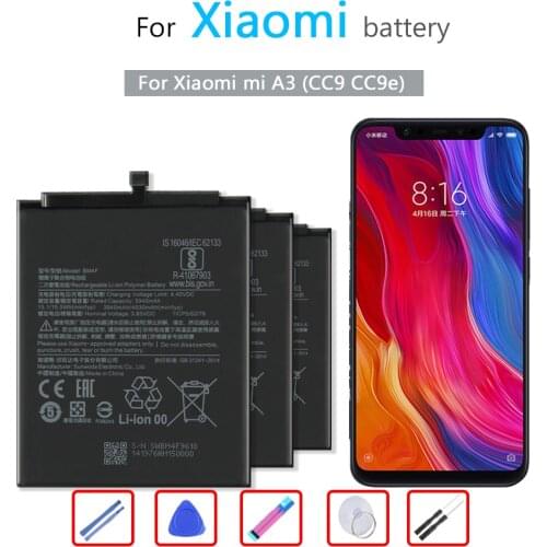 4030mAh for Xiao Mi BM4F Mobile Phone Battery For Xiaomi Mi A3 CC9 CC9e CC9 e Bateria + Free tool