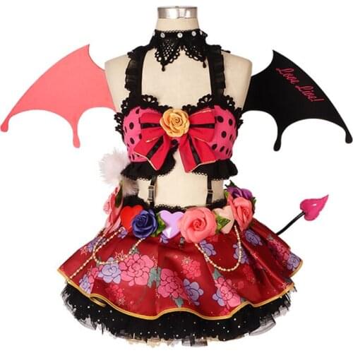 Anime Love Live Ayase Eli Imp Awakening Cosplay Costume Skirt Gloves Socks Daily Carnival Party Festival Uniform Brand New