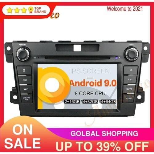Car DVD Player Android9 PX5/PX6 GPS Navigation For Mazda CX-7 2007-2016 Auto Radio Stereo Head Unit Multimedia Player ISP Screen