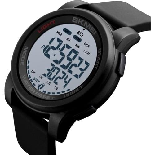 SKMEI Sport Watch Men Calorie Digital Watch 5Bar Waterproof Week Date Display Pedometer Digital Watches relogio masculino 1469