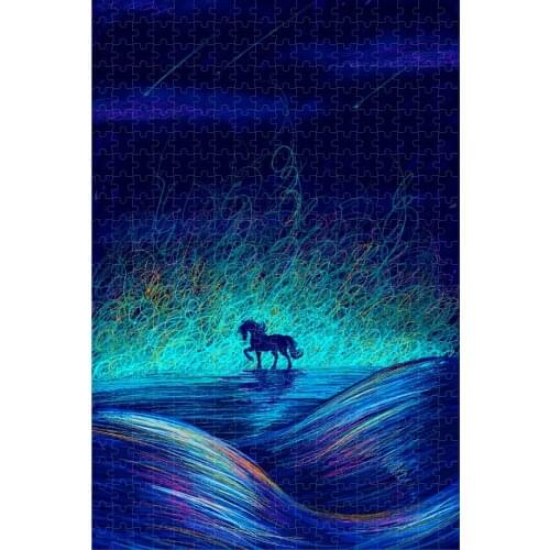 Michelangelo Adult Wooden Puzzle 1000 Deep in Dreamland 2000 Pieces of Childrens Toy Furniture decoration painting