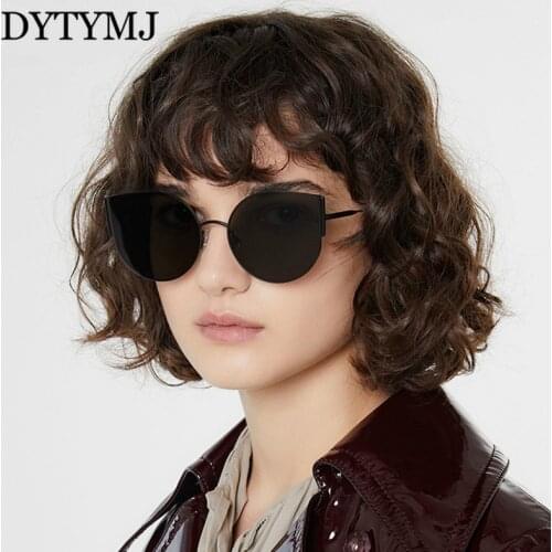 DYTYMJ Cat Eye Women Sunglasses Luxury Brand Designer Sunglasses Women High Quality Vintage Shopping Vintage Oculos De Sol Gafas