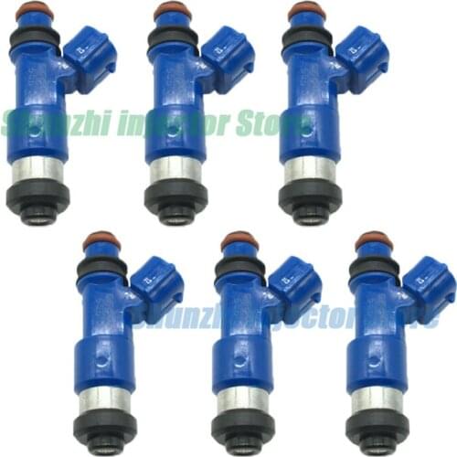 6pcs Fuel Injector Nozzle For Subaru STI Impreza 2.5L-H4 550cc high flow rate OEM:16611-AA720 16611AA720 16611 AA720