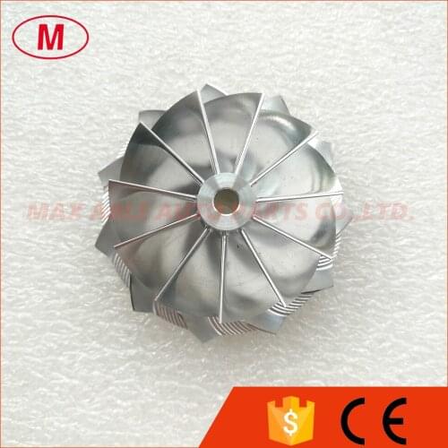 GT15-25 High Performance Turbocharger Aluminum 2024/Milling/Billet compressor wheel 44.42/59.48mm 6+6 blades