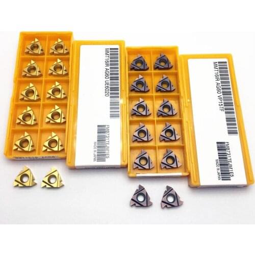 Thread insert 16ER 16IR AG60 UE6020 VP15TF US735 11ER 11IR AG60 UE6020 US735 VP15TF Carbide insert thread turning tool CNC tool