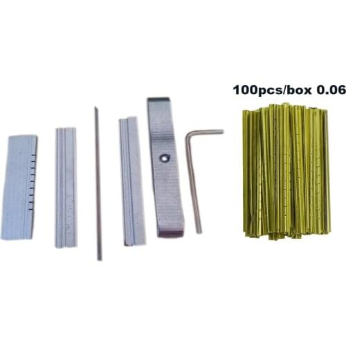 Tin foil Tool with 100PCS/BOX 0.05MM/0.06MM for Locksmith Tools repair Tools Set ​Door Lock Locksmith Tools Set